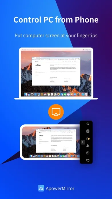 ApowerMirror- Screen Mirroring スクリーンショット