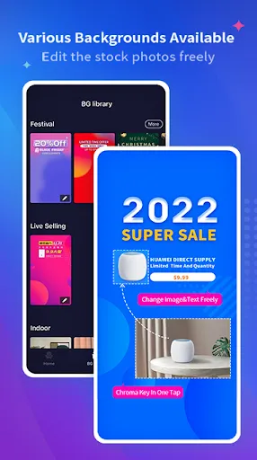 Casttingo: Go Live& Chroma Key Screenshots