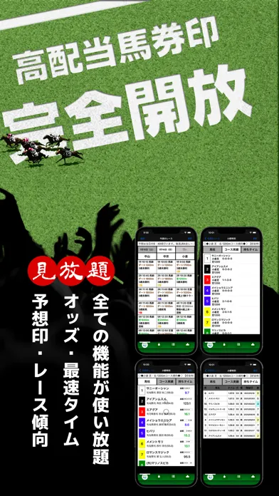 Capturas de tela do 競馬予想 全レースのオッズと馬券を予想 -競馬アプリ-