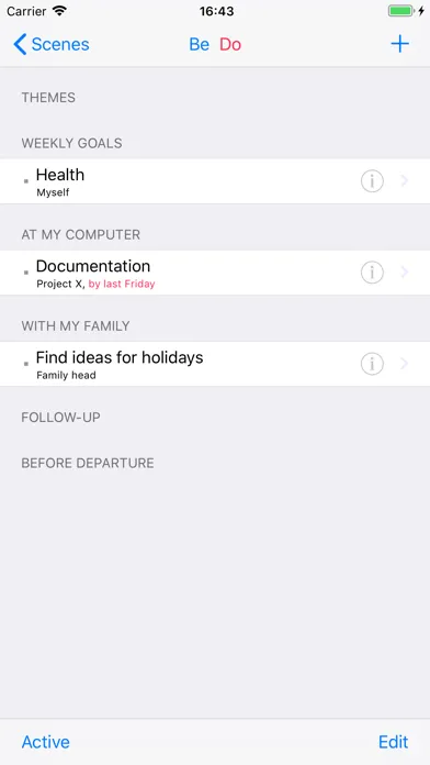 Be-Do: To Do, List, Task, GTD স্ক্রিনশট