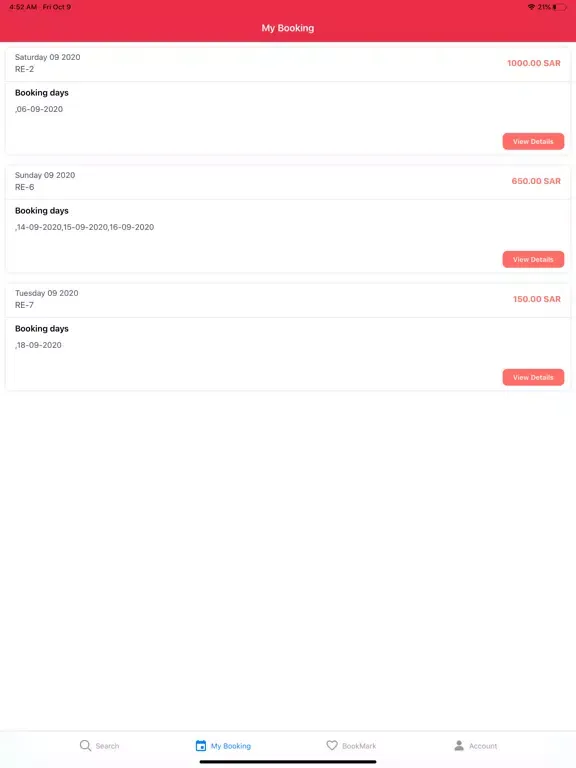 Chalets / شاليهات iPad  Screenshots