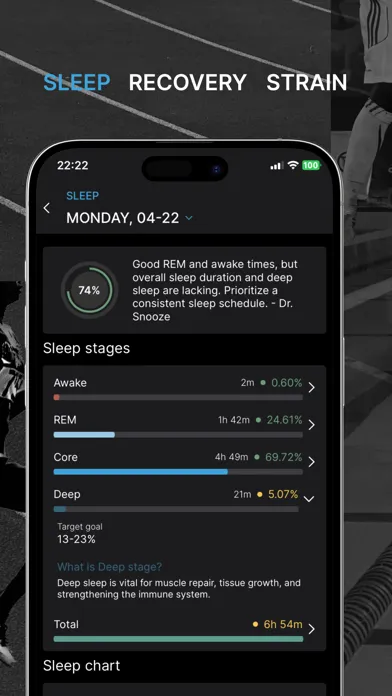 Livity: Sleep & Health Tracker Ekran Görüntüleri