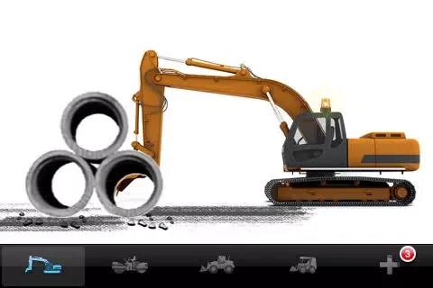 Capturas de tela do Trucks and Diggers
