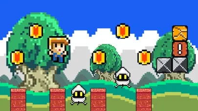 Capturas de tela do Super 8bit Boys Bros for free games