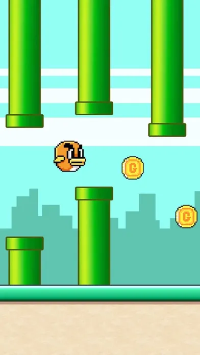 Tangkapan layar Flip Hero For Bird In the Sky