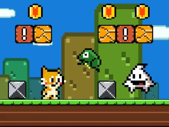 Super Pixel AVG for bros free games iPad  Screenshots