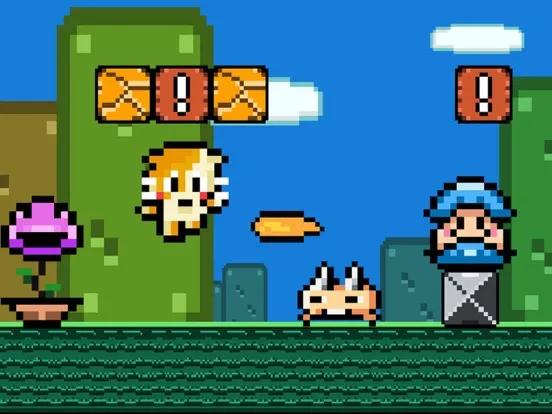 Super Pixel AVG for bros free games iPad  Screenshots