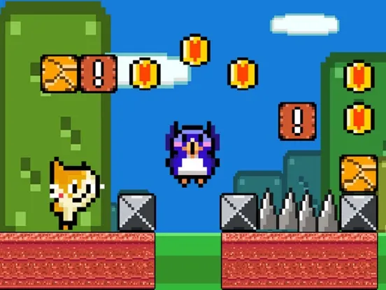 Super Pixel AVG for bros free games iPad  Screenshots