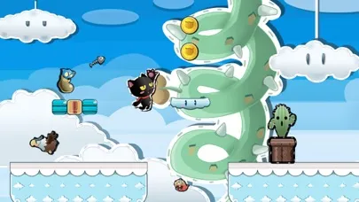 Super Cartoon Cat : jump bros for free games Ekran Görüntüleri