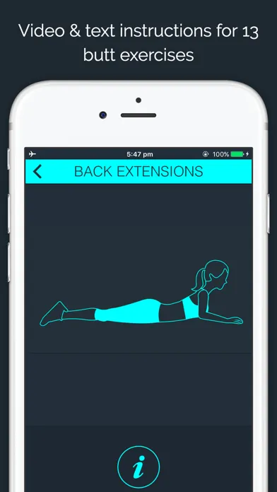 ภาพหน้าจอของ 30 Day Firm Butt Challenge