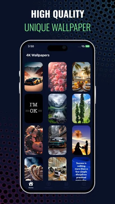 Wallify: AI Wallpapers Hub应用截图