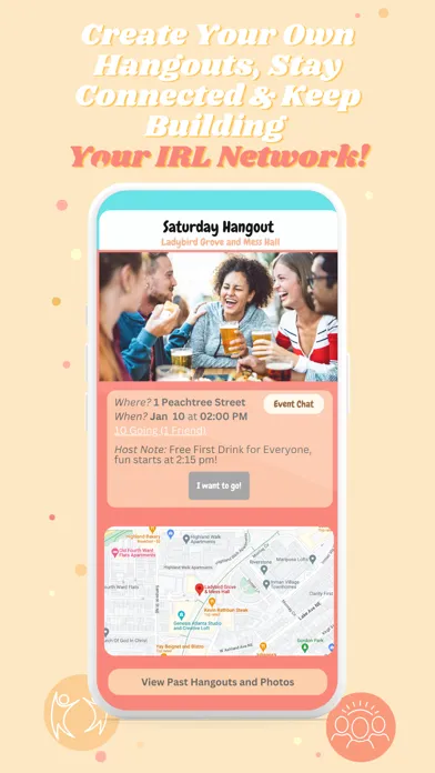 Kickback - Hangout & Connect Screenshots