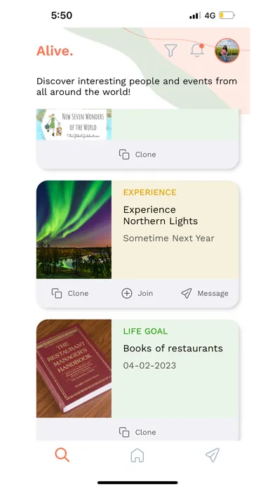 Alive-Shared Bucket List স্ক্রিনশট