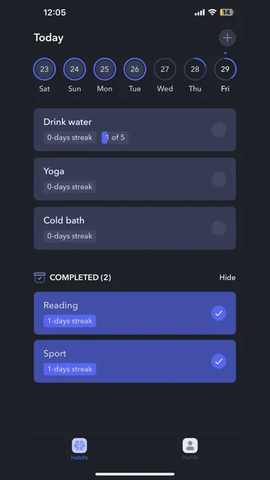 Habitual - habit app應用截圖