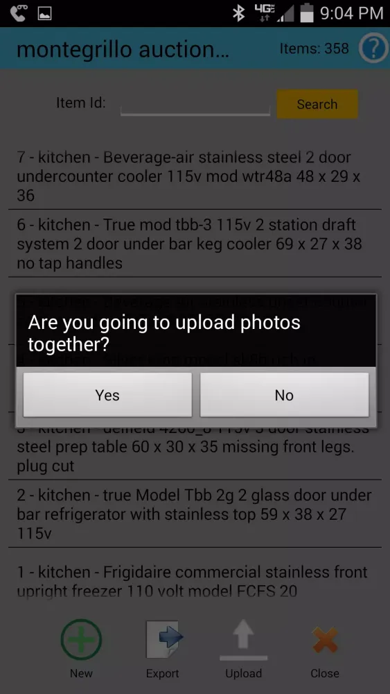 Auction Inventory List Assist Screenshots