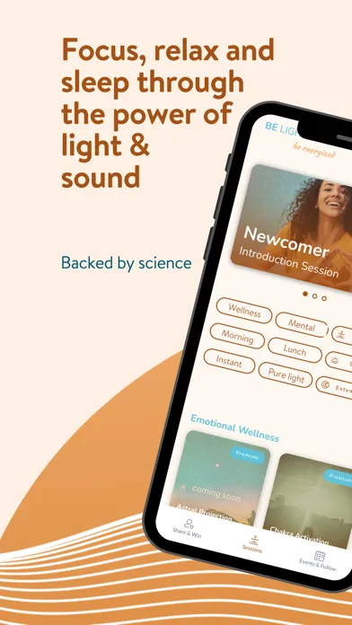 تصاویر BE LIGHT Meditation & Sleep