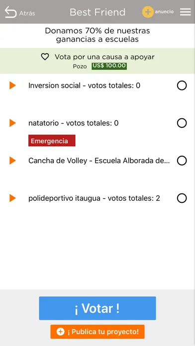 Capturas de pantalla de BestFriend App