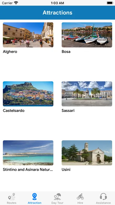 ภาพหน้าจอของ Biking Sardinia