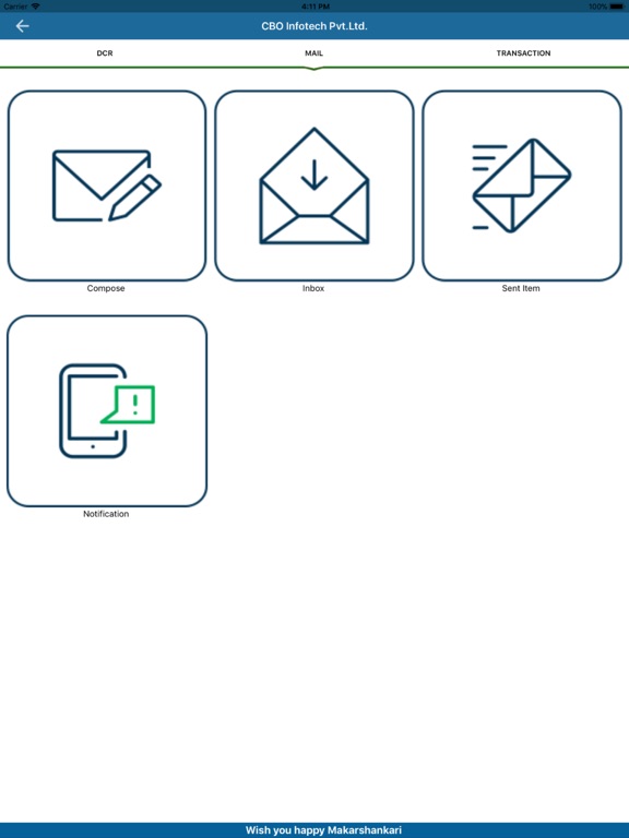 CBO Mobile Reporting iPad  Ekran Görüntüleri