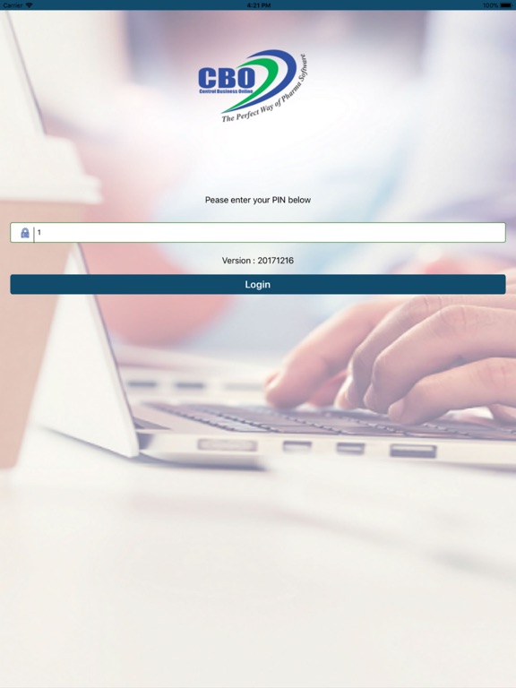 CBO Mobile Reporting iPad  Ekran Görüntüleri
