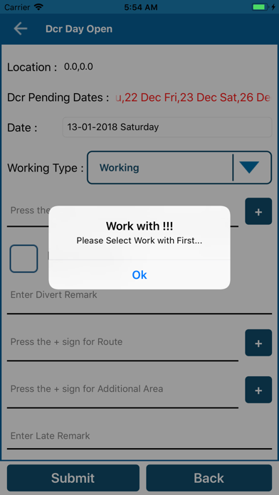 CBO Mobile Reporting Ekran Görüntüleri