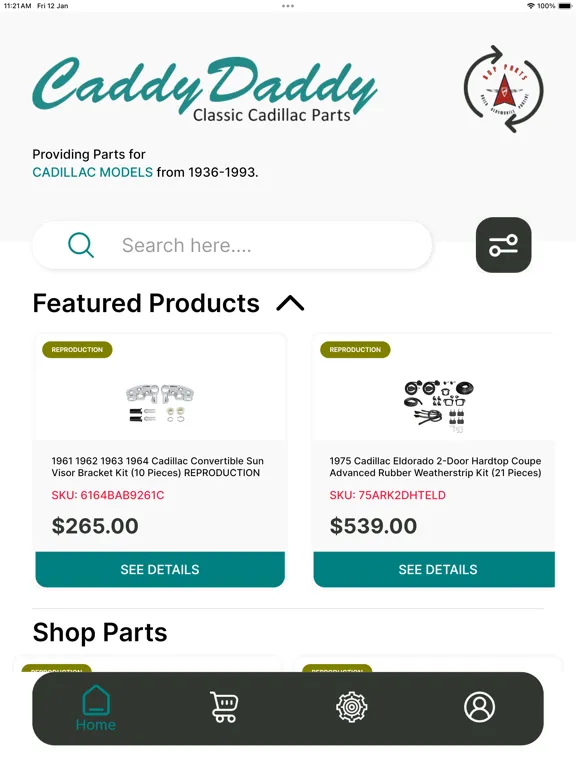 Caddy Daddy iPad 应用截图