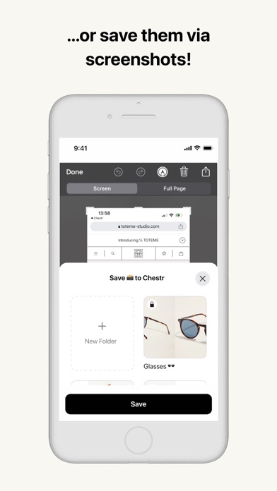 Chestr: Shopping Wishlist 스크린샷