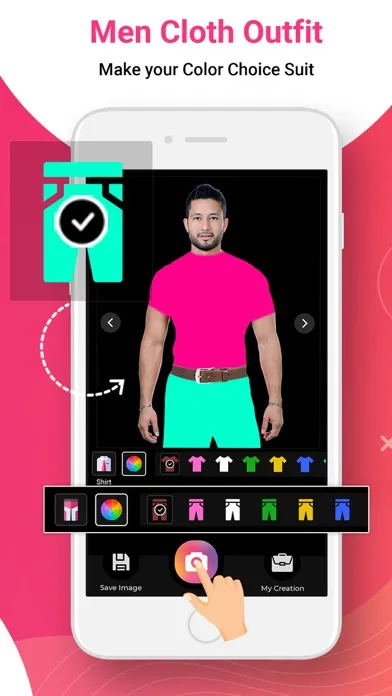 ภาพหน้าจอของ Men Cloth Outfit
