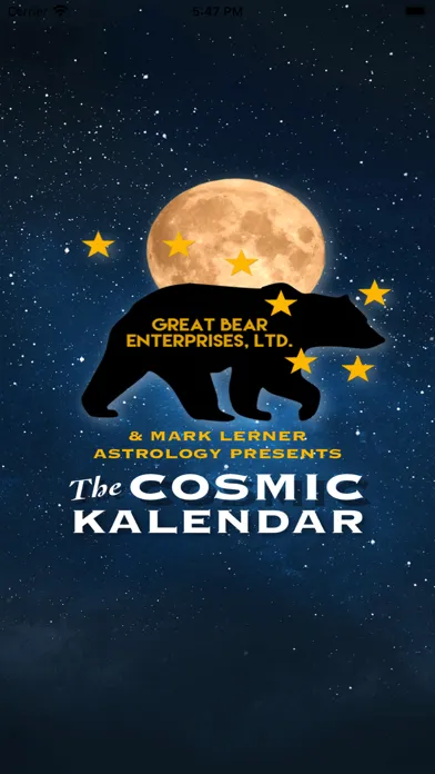 Capturas de pantalla de Astrology Cosmic Kalendar