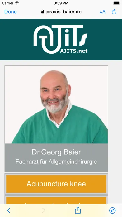 Capturas de pantalla de AJITS Dr Karl Georg Baier