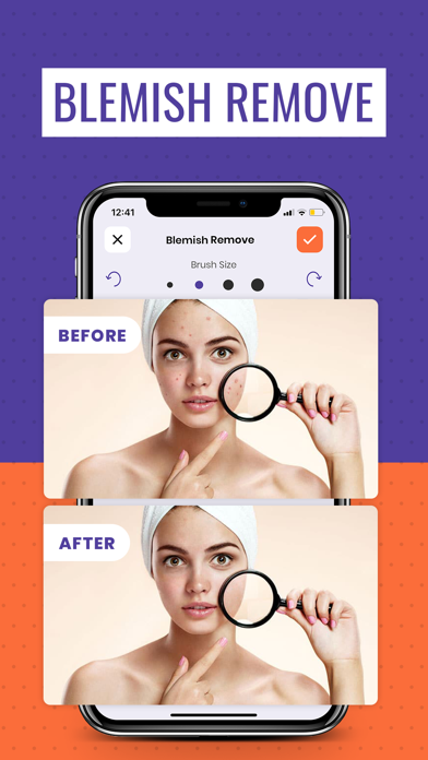 Tangkapan skrin Magic Eraser – Photo Editor