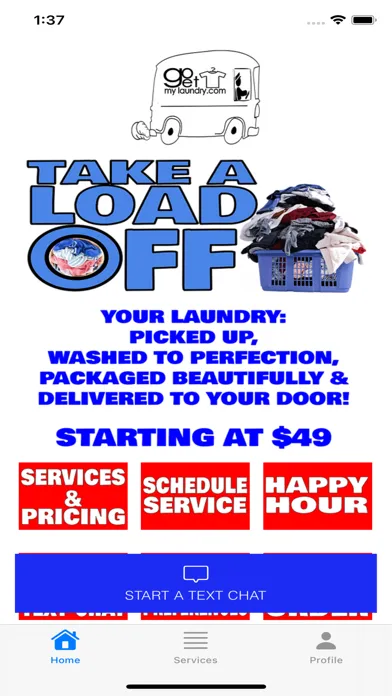GoGet My Laundry应用截图