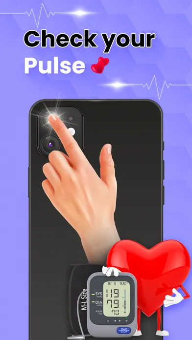 Heart Health - Pulse Tracker スクリーンショット
