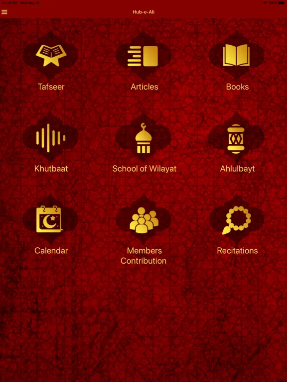 HubeAli iPad 應用截圖