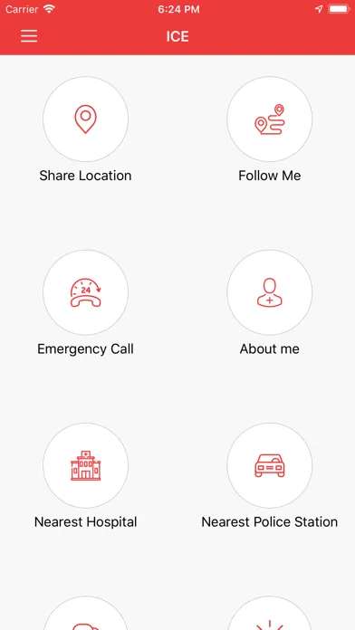 ICE : Personal safety app Ekran Görüntüleri