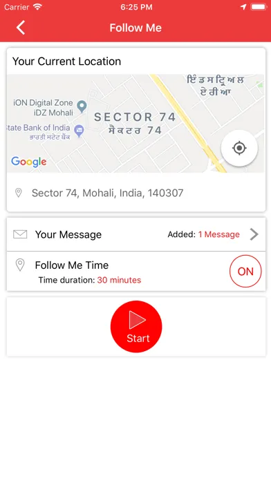 ICE : Personal safety app Ekran Görüntüleri
