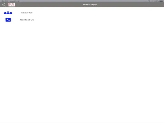Capturas de pantalla de Kash Mobile iPad 