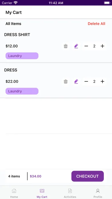 LaundryButler Screenshots