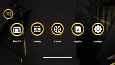 Capturas de tela do Live 4k Tv