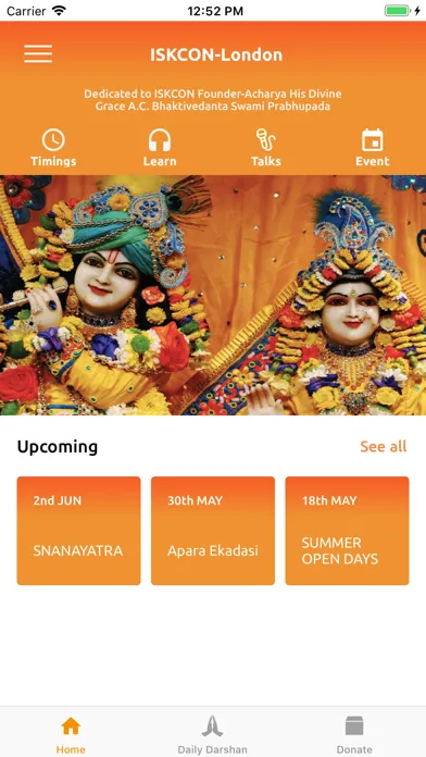 My Temple Connect London سکرین شاٹس