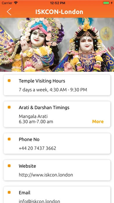 My Temple Connect London سکرین شاٹس
