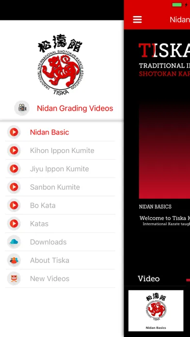Zrzuty ekranu Nidan Grading Syllabus