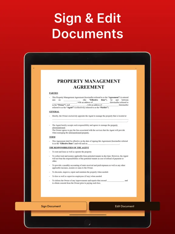 PDF Converter . Convert to PDF iPad  Screenshots