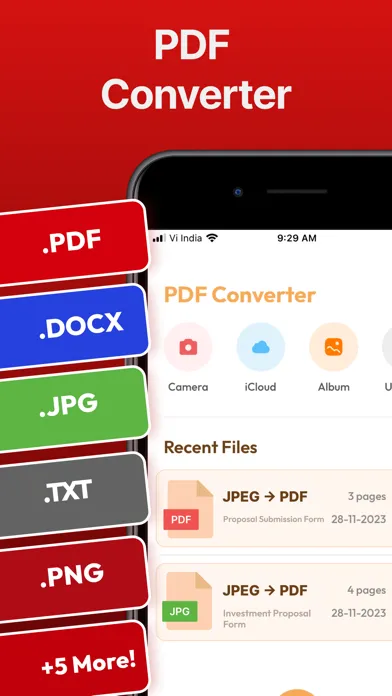 PDF Converter . Convert to PDF Screenshots