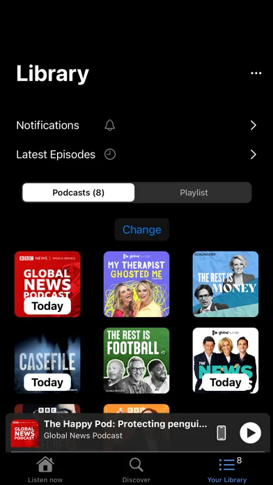 Pods- Podcast Player سکرین شاٹس