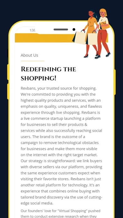 Revbans Live Shopping应用截图