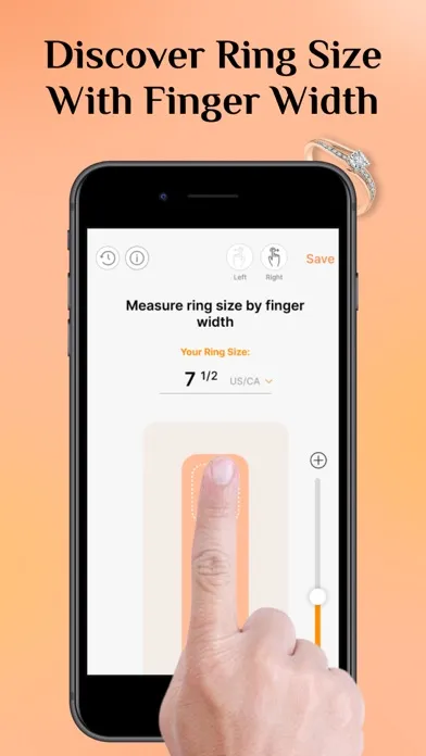 Ring Sizer - Measure Ring Size Screenshots