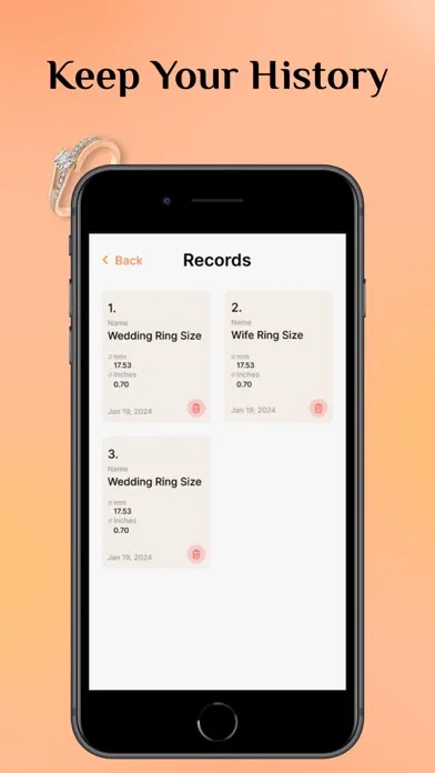 Ring Sizer - Measure Ring Size Screenshots