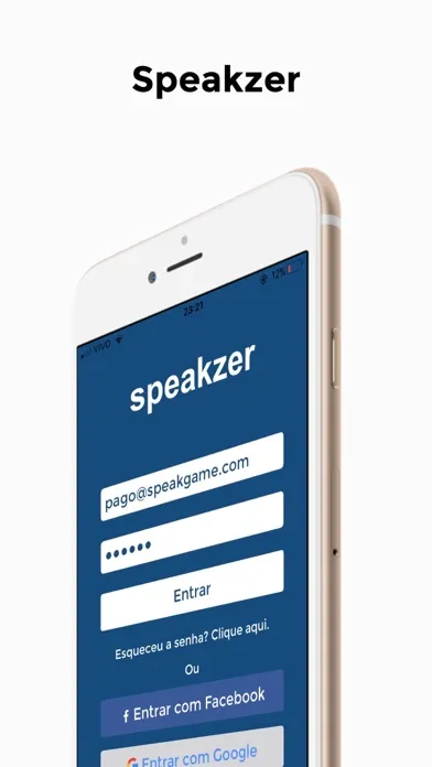 ภาพหน้าจอของ Speakzer - Aprenda inglês