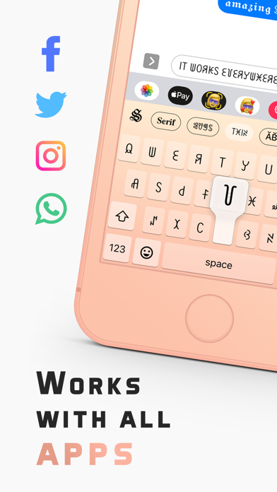 Stylish Text - Fonts Keyboard应用截图